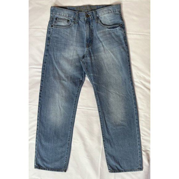 American Eagle Outfitters Denim - American Eagle Women Relaxed Straight Jeans Size 31 X 30 High Rise  Blue